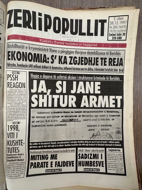 Zëri i Popullit 1997-12-28